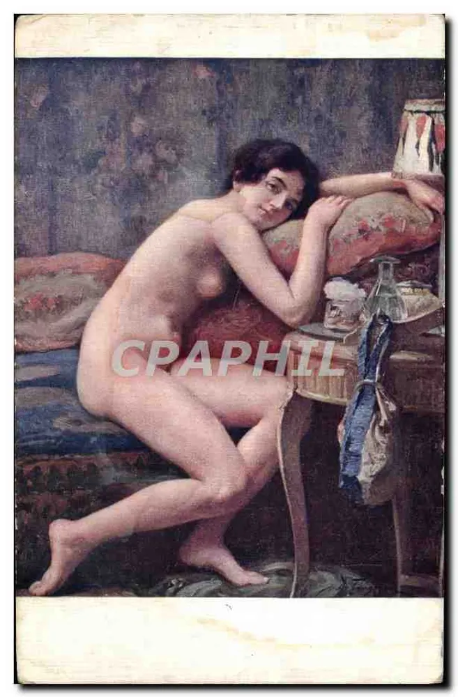Nackte Frau — Kunstwerk — A. Faugeron, Nr. 5283 - Vorderseite