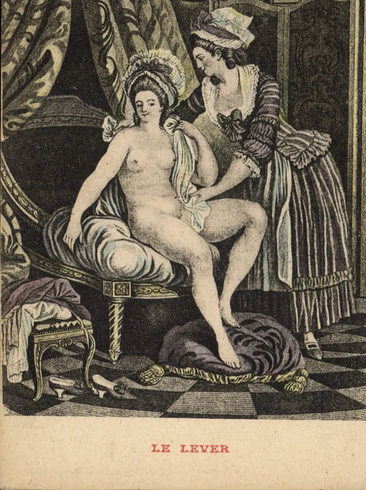 Das Erwachen — Szene des Ankleidens — La Detry, Paris - Vorderseite