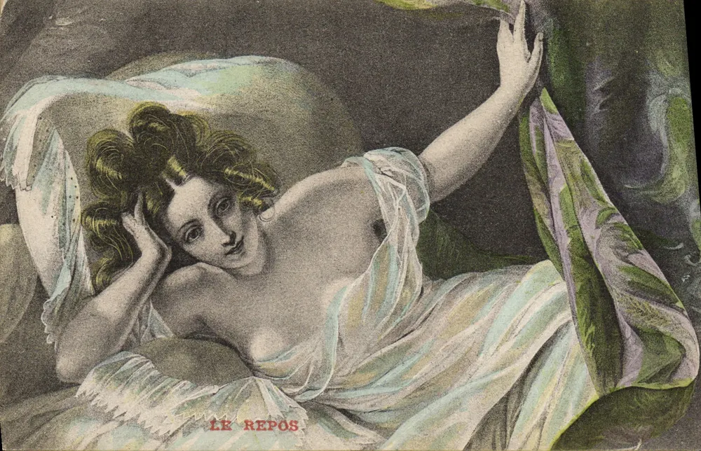 Le Repos — Éditeur E. Le Dûry, Paris - Recto