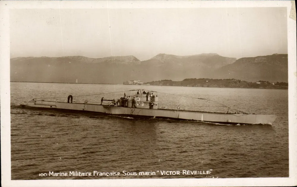 U-Boot "Victor-Réveille" — Französische Marine — Léon Bâtx Edition, TOULON - Vorderseite