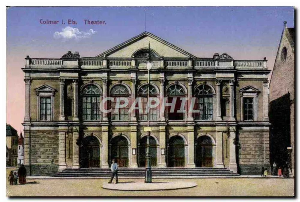 Colmar i. Els — Vista do Edifício — Verlag W. Springer i. Els, n° 3842 - Frente