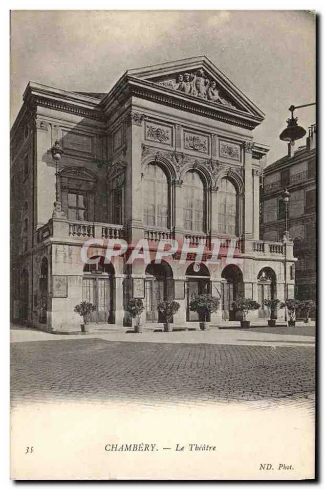 Chambéry — O Teatro — ND. Fot. n°35 - Frente
