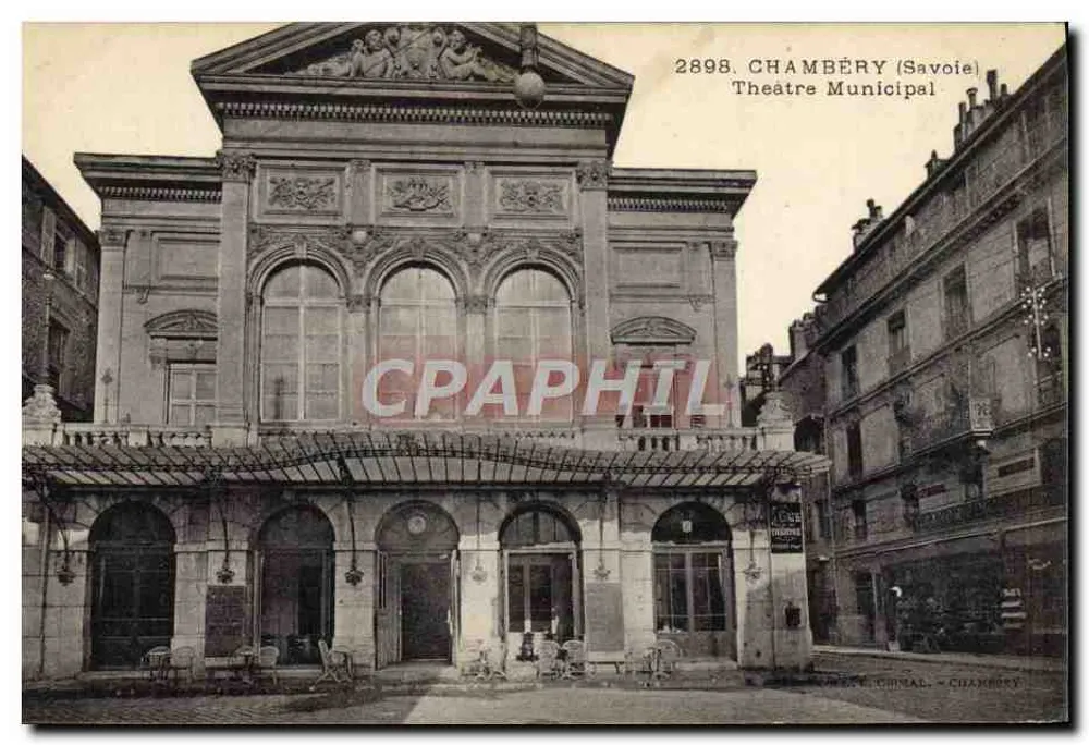Chambéry (Savoie) — Teatro Municipal — editor Chimal, n° 28998 - Frente