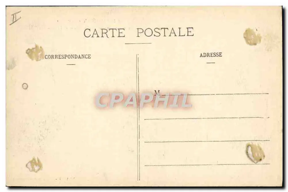 Chambéry (Savoie) — Das Theater und die Rue d'Italie — Coll. L. Grimal, Chambéry, n° 1046 - Rückseite