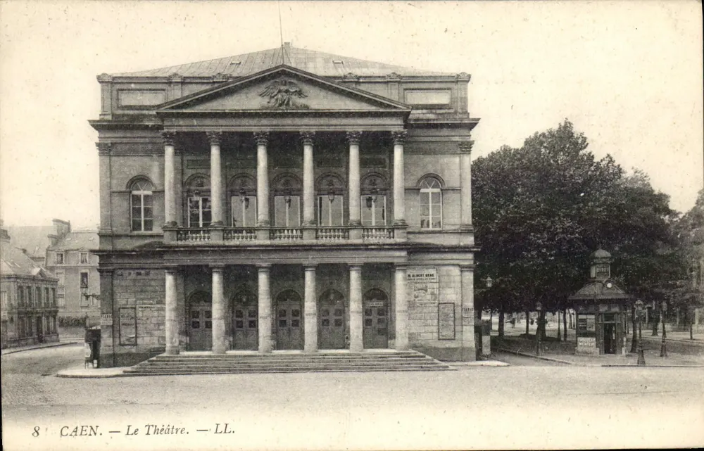 Caen — O Teatro — LL. - Frente