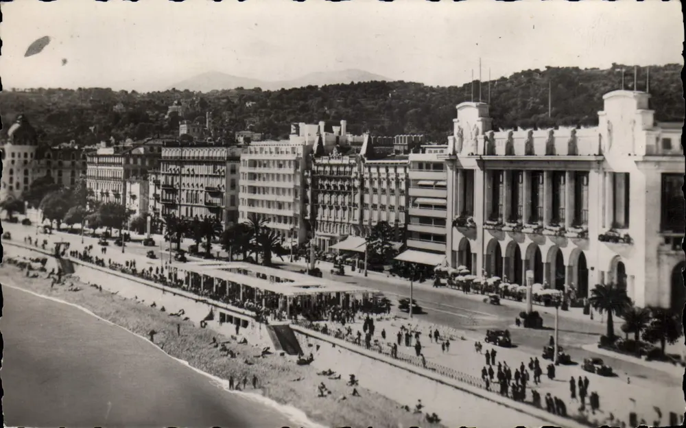 Die Promenade des Anglais und das Palais de la Méditerranée — NICE — Éditions A.D.I.A. - Vorderseite