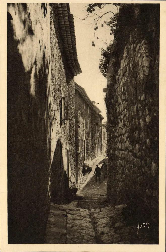 Saint-Paul (Alpes-Maritimes) — Rue Velha — La Douce France, 115N - Frente