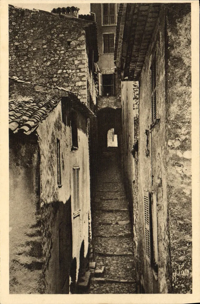 Saint-Paul (Alpes-Maritimes) — Velha Rua — La Douce France, n°423 - Frente