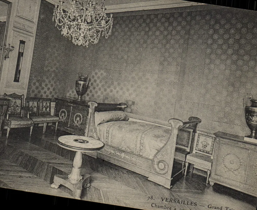 Versailles — Grand Trianon — Schlafzimmer - Vorderseite