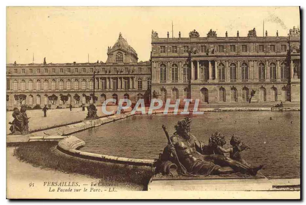 Versailles — Fronton na Parku — LL. — n° 95 - Awers