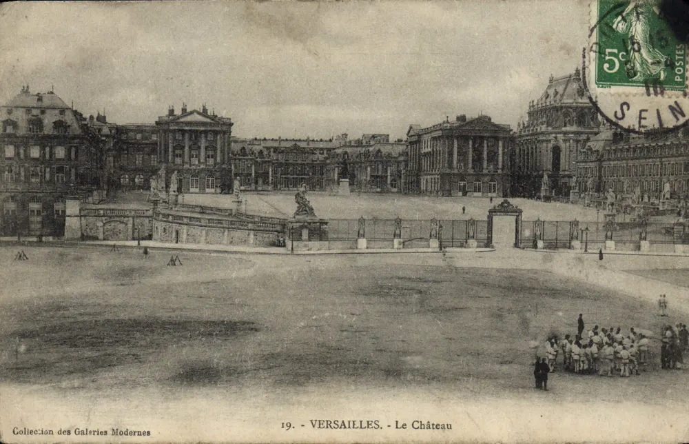 Versailles - O Castelo — Coleção das Galerias Modernas, n°19 - Frente