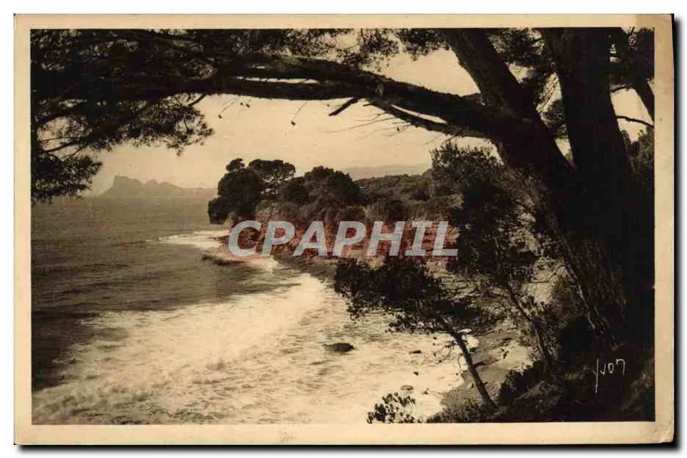 O Rocher du Bec-de-l'Aigle — Costa da Azur — Edições de Arte V. Martel - Frente