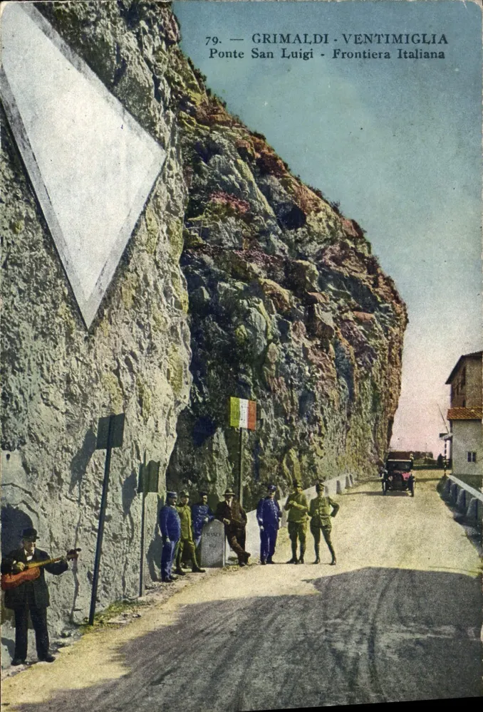 Ponte San Luigi - Italienische Grenze — Grimaldi-Ventimiglia, n°79 - Vorderseite
