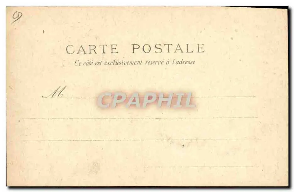 Paris — Fort Chabrol — Verleger - Rückseite