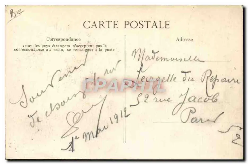 Choisy-le-Roi — Die Tragödie des Leutnants Fontan — Verleger E.D. - Rückseite