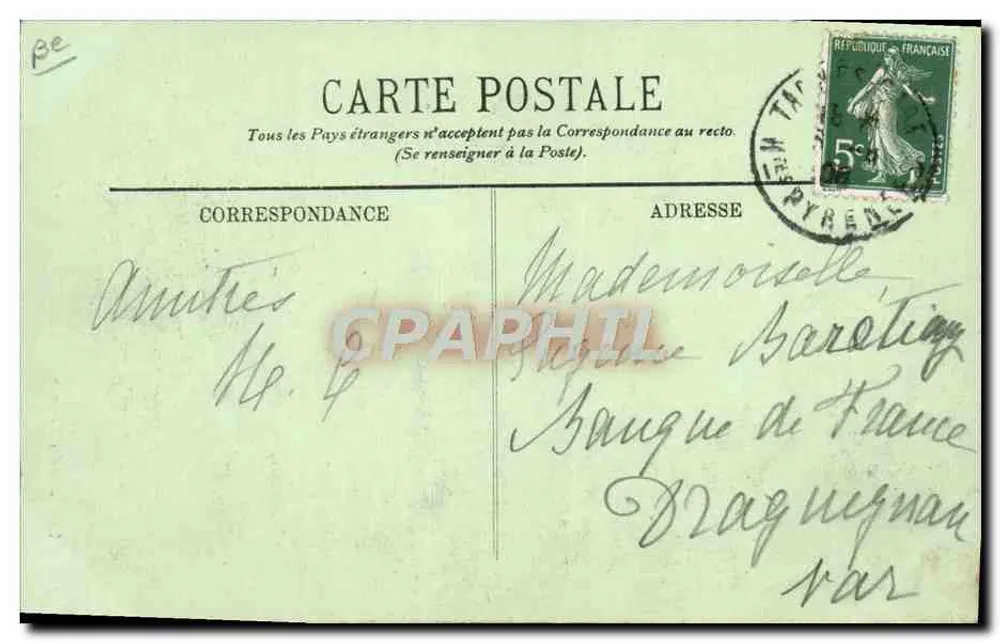 Um Guia dos Pirineus — LL. — n°130 - Verso