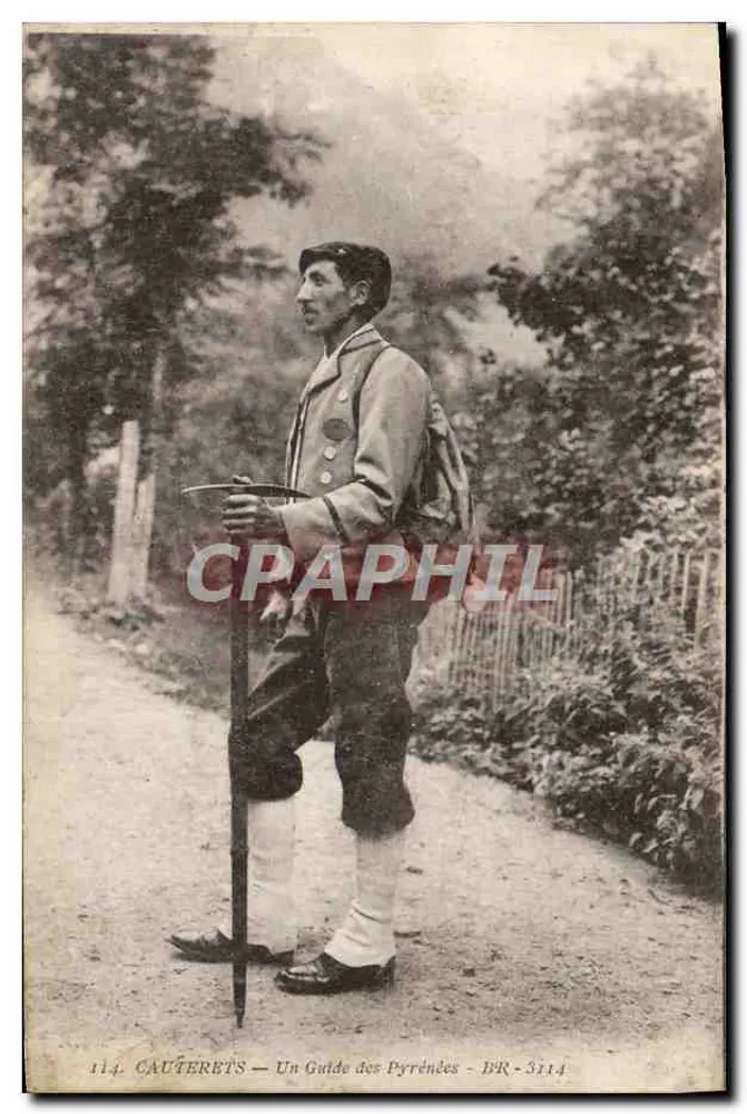 Cauterets — Un Guía de los Pirineos — Bloc Frères, editores, Bordes - Anverso