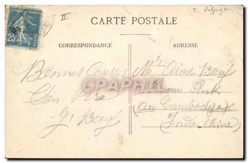 Briannonnais — De Briançon à Abriès — Route et Refuge du Col Izoard — E.R. — n°1534 - Rückseite