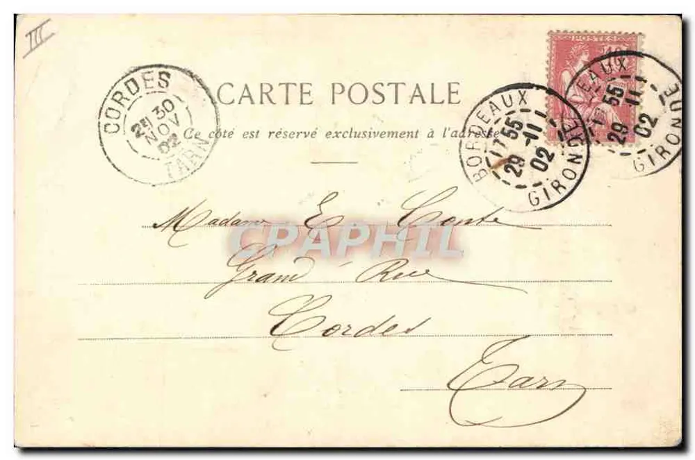 Fondary - Samstag, 29. August 1908 — Schlittschuhlauf-Szene — unbekannter Verlag - Rückseite