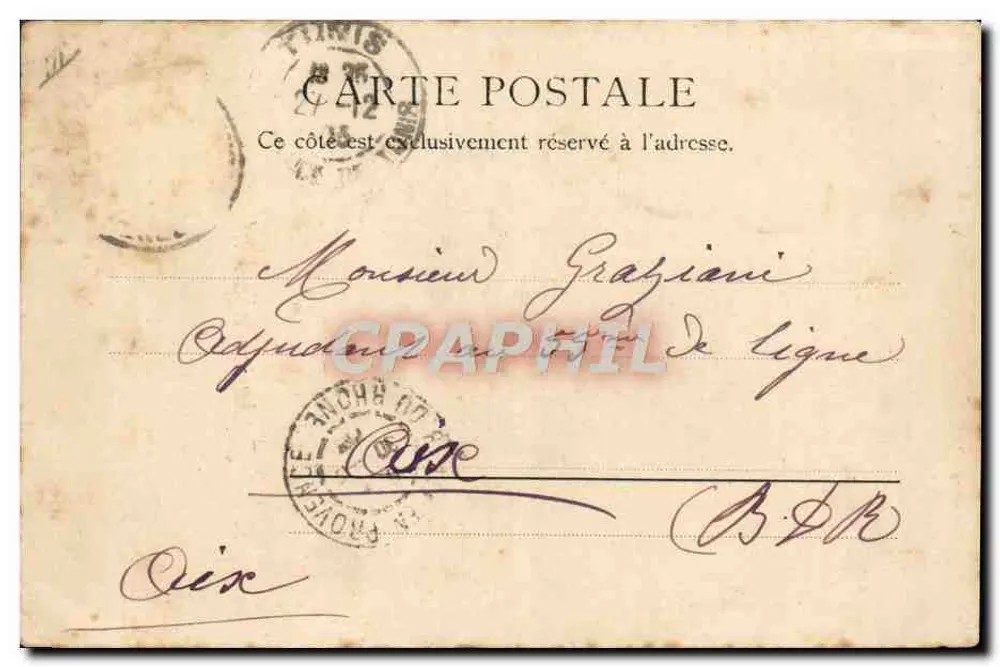 Bédouine allaitant — scène de vie — Photo Garrigues Tunis - 179 - Verso
