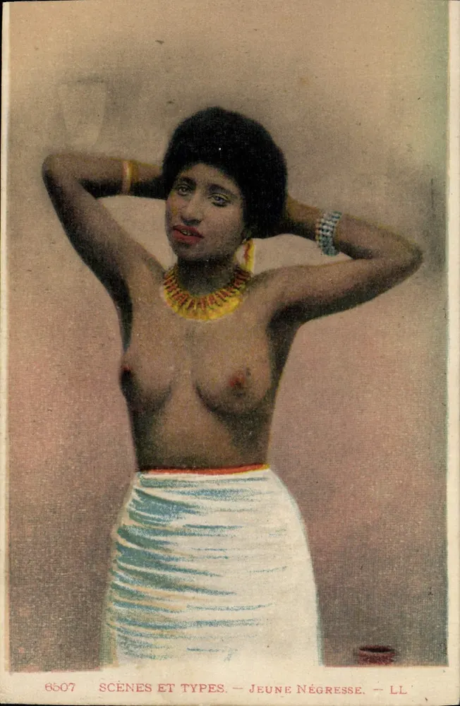 Jovem negra — Scènes et Types — LL 6507 - Frente