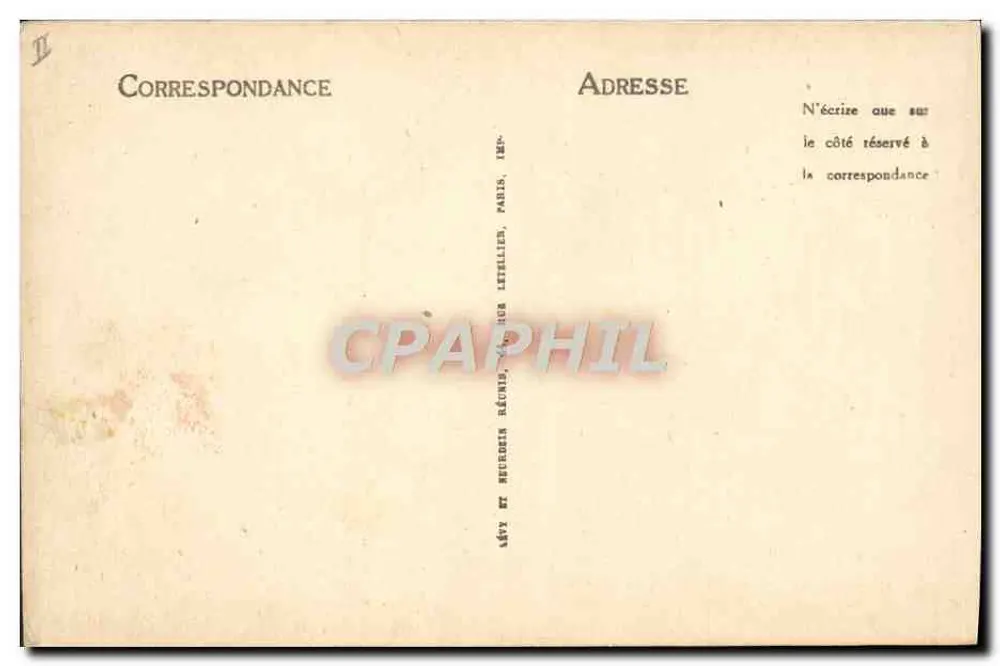 Jovem negra — Scènes et Types — LL 6507 - Verso