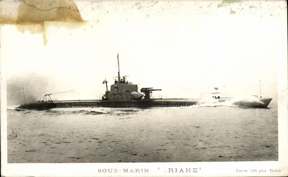 Submarino "Ariane" — Toulon — Marins SAR fot. - Frente
