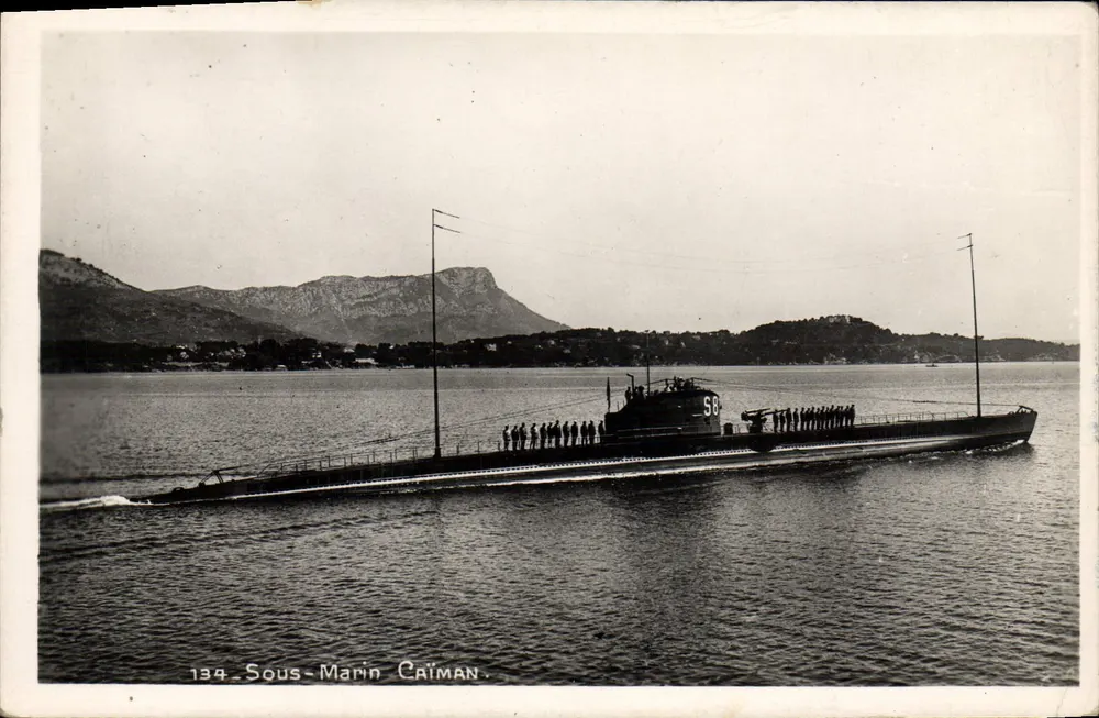 Submarino Caïman — N° 134 — Editor Émery, Toulon - Frente