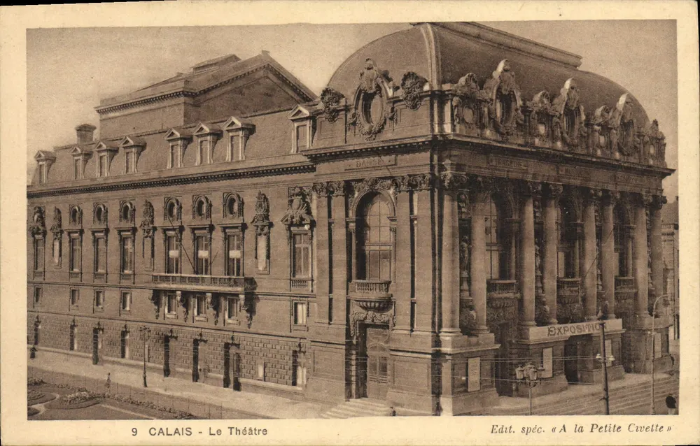 Calais - O Teatro — editor especial 'A la Petite Cuvette' n°9 - Frente