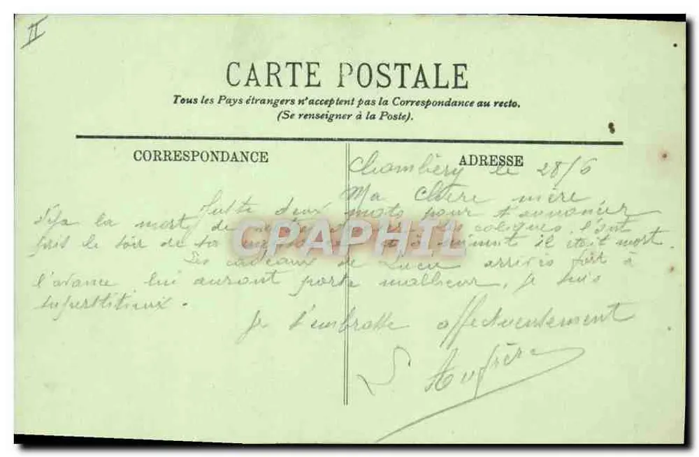 Chambéry — O Teatro — LL - Verso