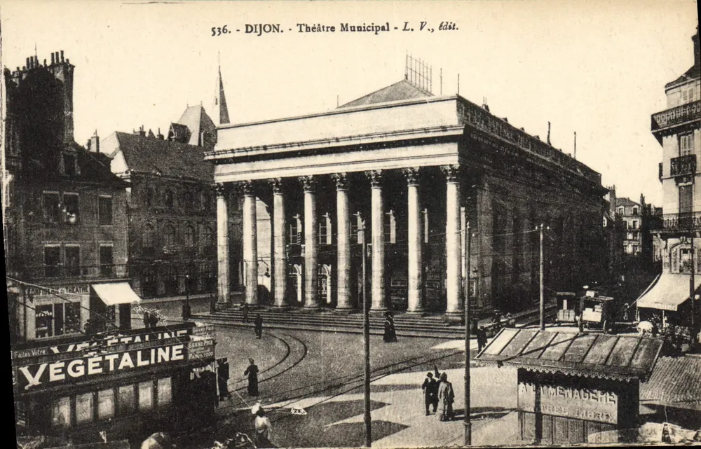 Dijon - Städtisches Theater — L. V., Verlag - Vorderseite