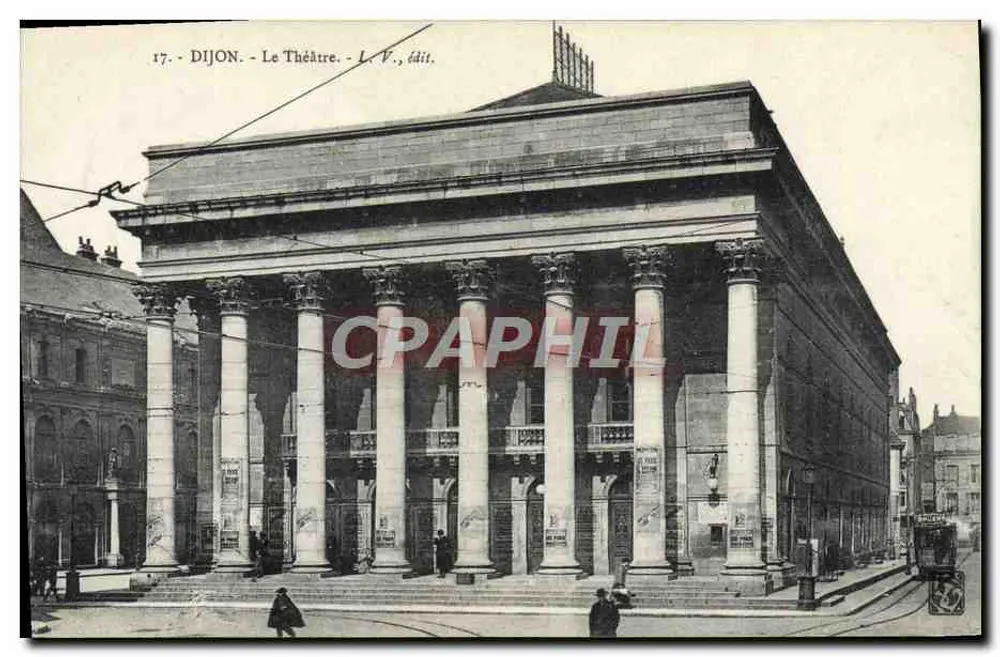 Dijon - A Vista do Teatro — L. V., editor - Frente