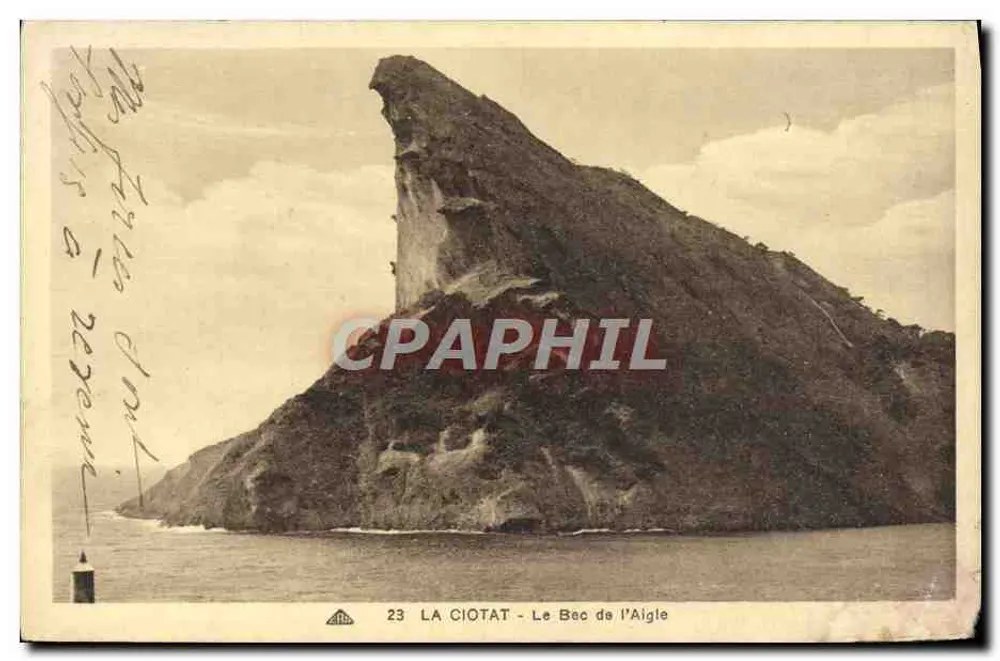 La Ciotat - O Bec de l'Aigle — editor Albin Michel, n° 23 - Frente