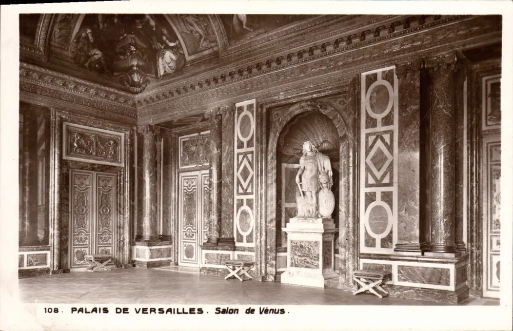 Palácio de Versailles — Salão de Vênus — Edição dos Museus Nacionais, n° 108 - Frente