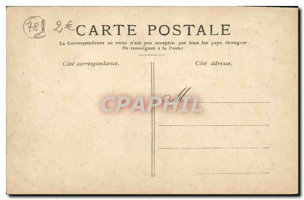 Versailles — O Parterre do Norte — Graphique - Verso