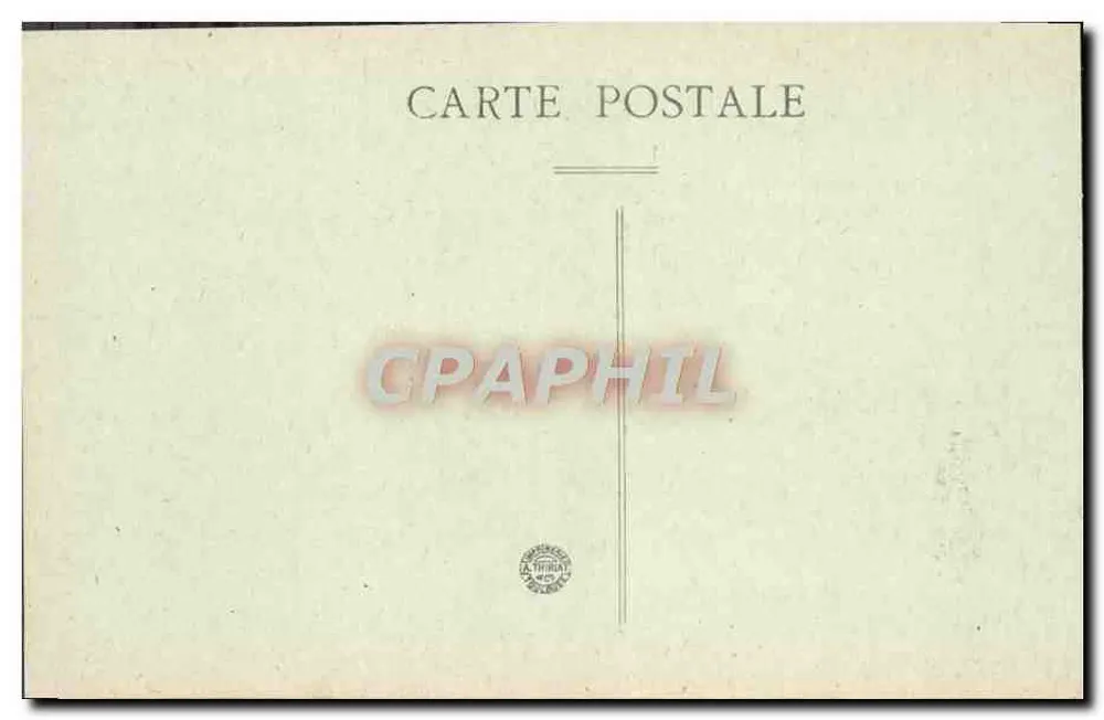 CANNES - Panorama vom Mont Chevalier — Edition V.D.F., Cannes, Nr. 1 - Rückseite
