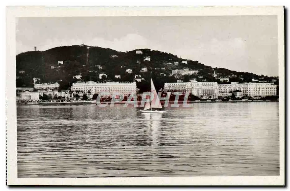 Cannes - Die Hotels der Croisette — Ansicht vom Meer — Éditions d'Armand Muntier, Nice - Vorderseite
