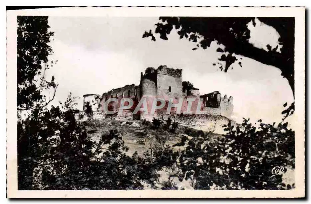 O Castelo dos Templários — Gréoux-les-Bains — editor REAL-PHOTO - Frente