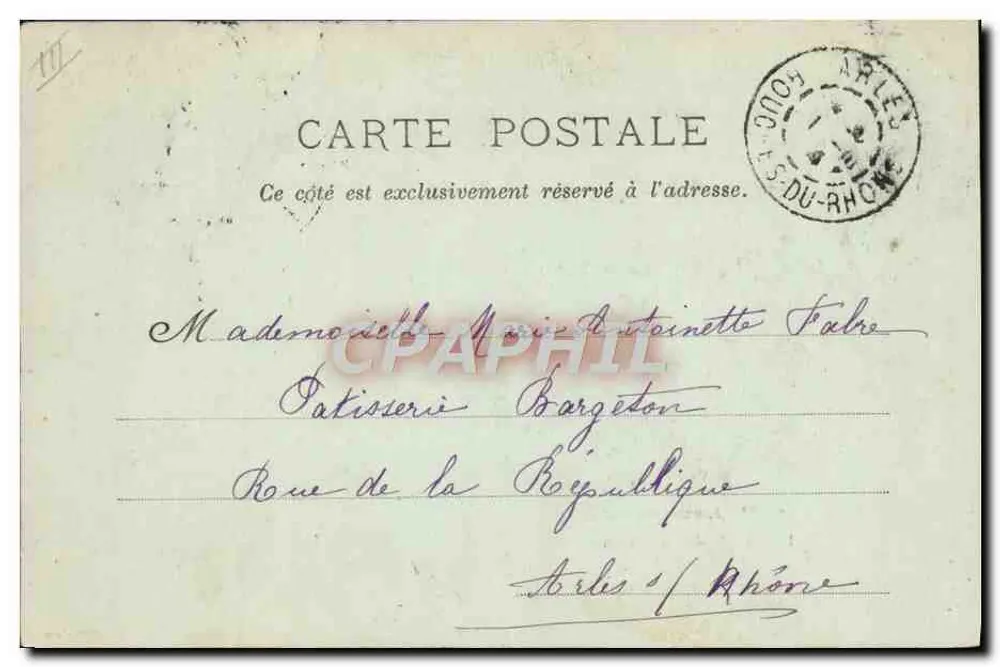 A mulher advogada — Nancy — Cliché A. Morinuet, Imp.-Phot. J. Royer - Verso