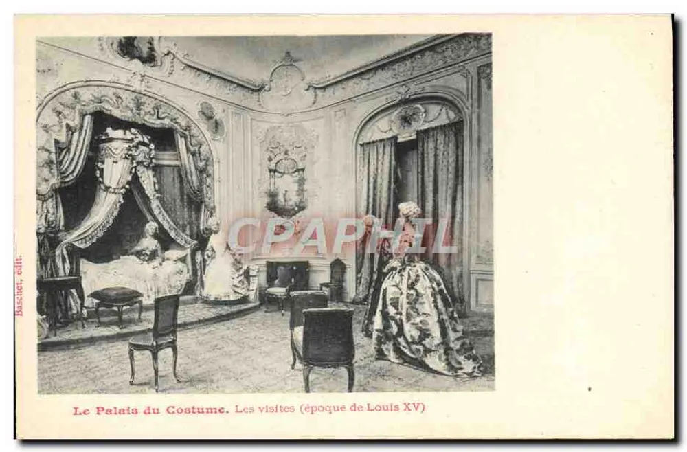 Das KleidungsPalast. Die Besuche (Ära Louis XV) — Bastiet, Verlag - Vorderseite