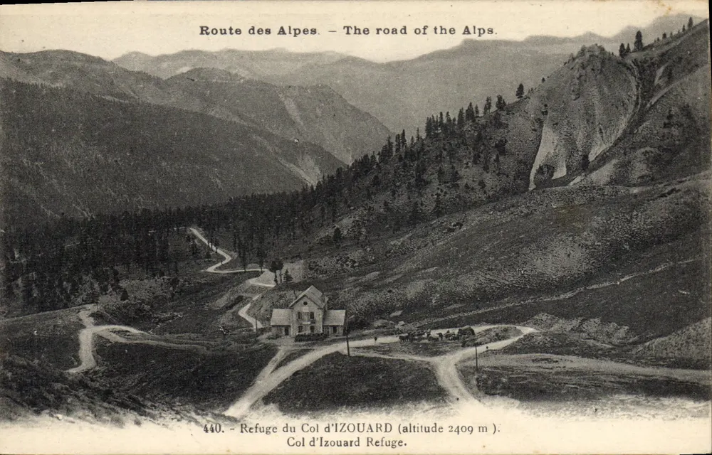 Refuge am Col d'Izouard — Höhe 2409 m — Richard, Verlag - Vorderseite