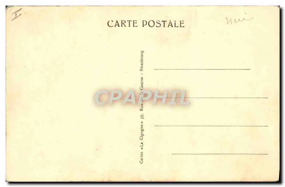 Col de l'Iseran — Chalet-Hotel — Signal du Mont Iseran — Verlag « La Cigogne » - Rückseite
