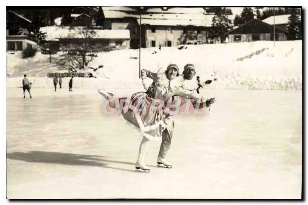 Eislauf auf der freien Fläche — Schweiz — Verlag Butner - Vorderseite