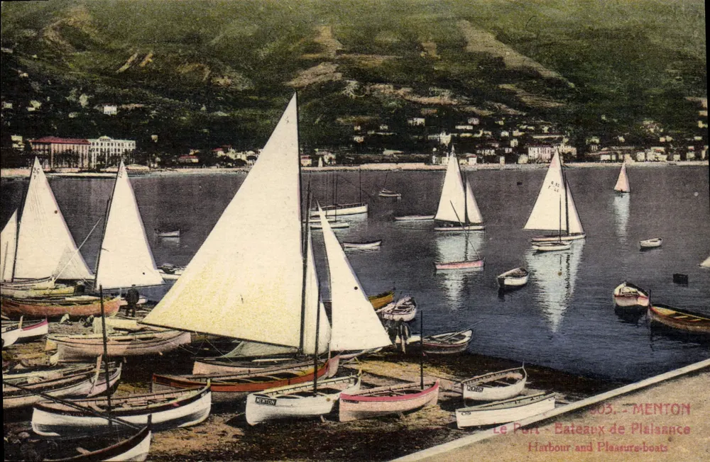 Der Hafen - Freizeitboote — MENTON — n° 303 - Vorderseite
