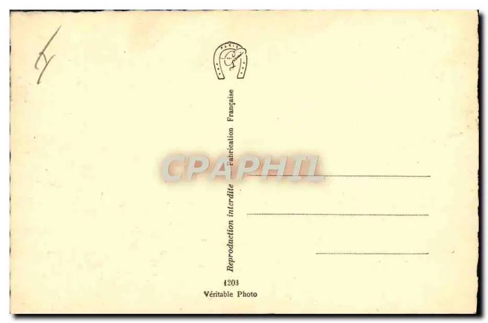 Wzgórze nad morzem — widok z jachtu — Véritable Photo, n°4203 - Rewers