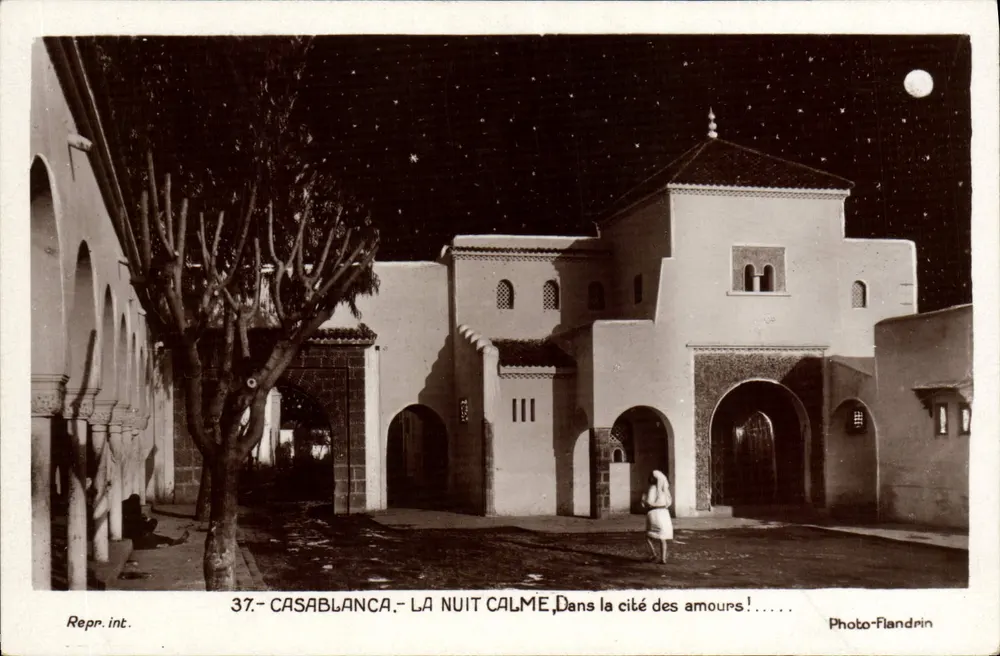 Casablanca - Ruhevolle Nacht in der Stadt der Liebe — Photo-Flandrin, n°37 - Vorderseite