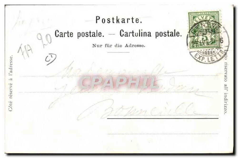 Musik der Republikanischen Garde — Leitung G. Parés — J. D. R. A. J. - Rückseite