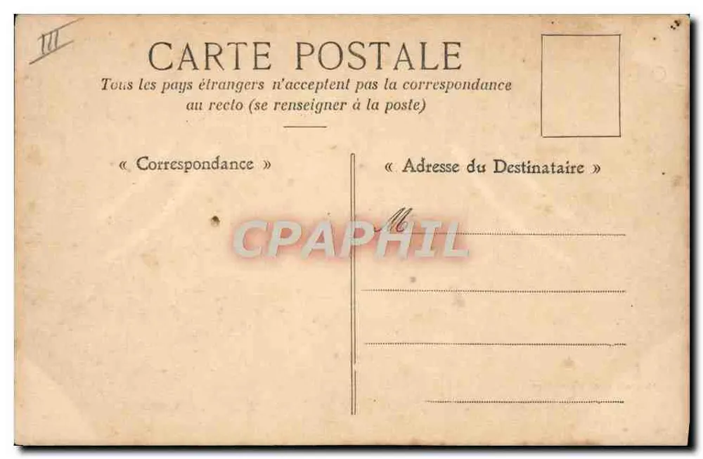 O "Gustave-Zédé", submarino — Marinha Militar Francesa — Coleção A. Couturier, n° 301 - Verso