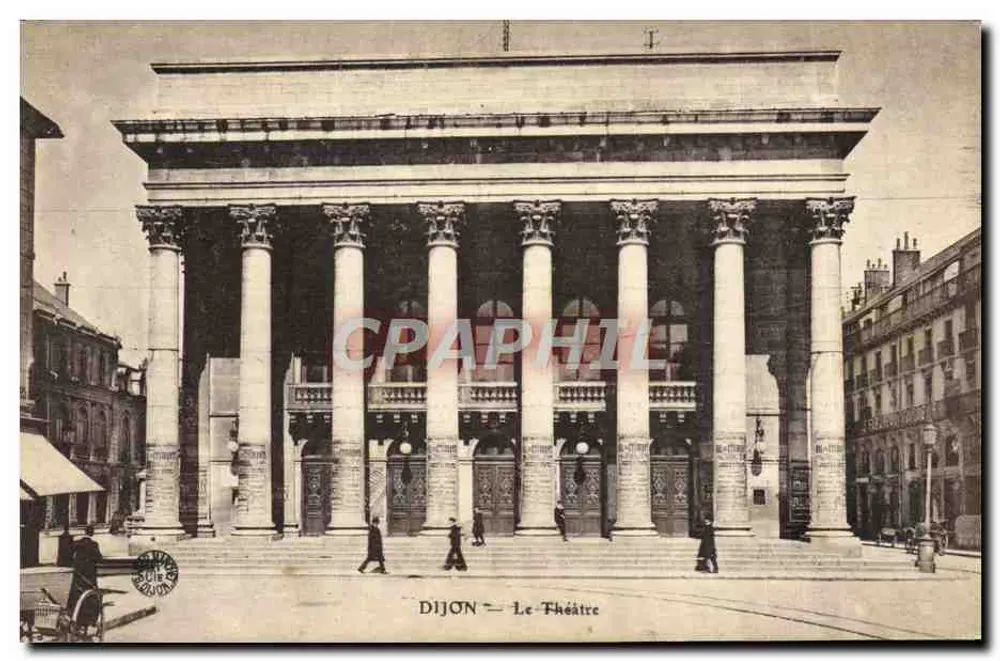 Dijon — O Teatro — Editor S. Bure - Frente