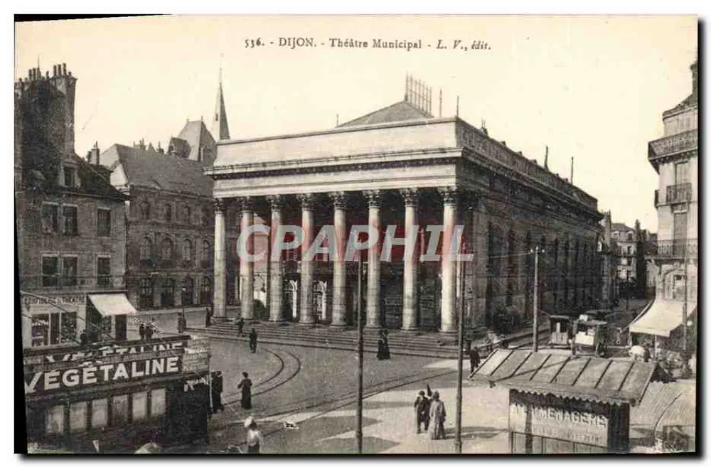 Dijon - Städtisches Theater — L. V., Verlag — Nr. 536 - Vorderseite